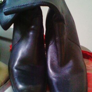 Vintage Black Ankle Boots